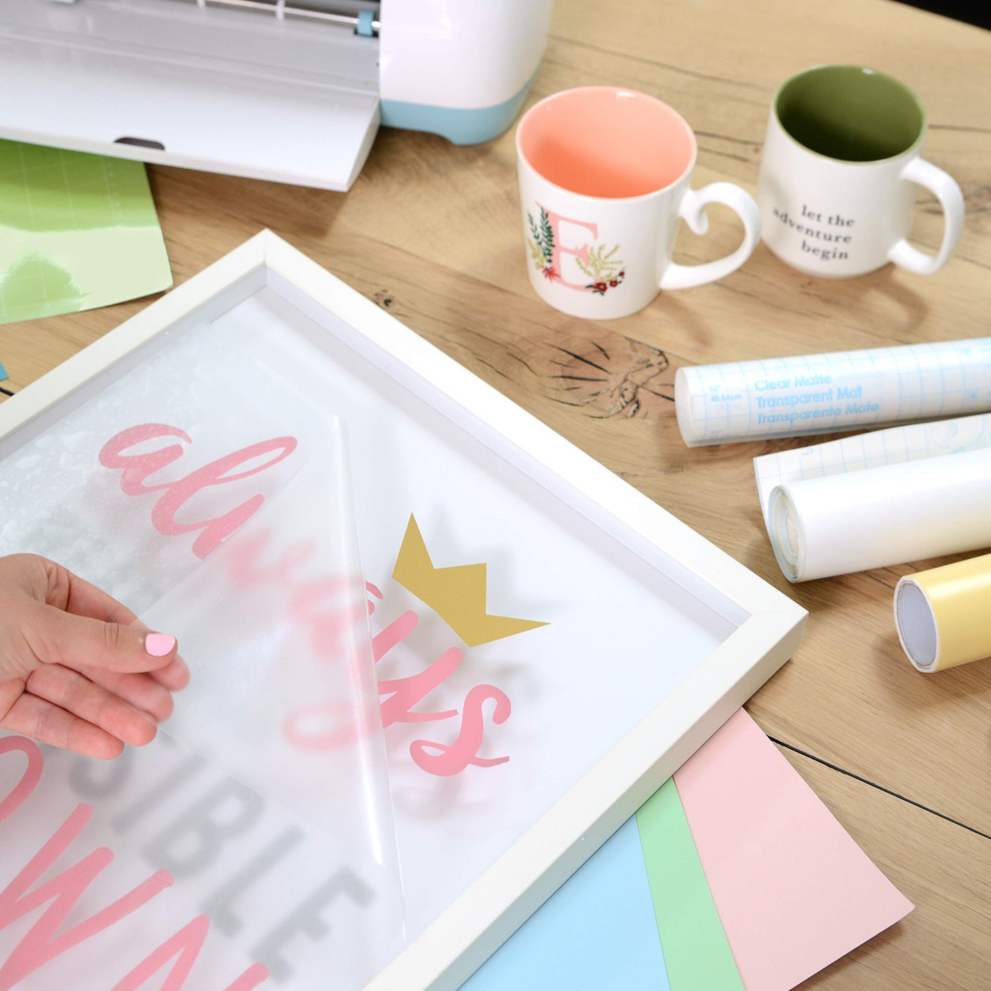 Con-Tact Brand Creative Clear Covering, Versatile And Self-Adhesive Shelf Liner, Semi-Transparent Privacy Film, Protective Clear