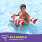 Pool Floats For Adults [2 Pack] Multi-Purpose Hammock Pool Float: Saddle, Lounge Chair, Hammock, Drifter - Water Hammock For Adu