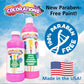 Colorations Paraben-Free Metallic Simply Washable Tempera Paint- Set Of 6, 8 Oz. Each