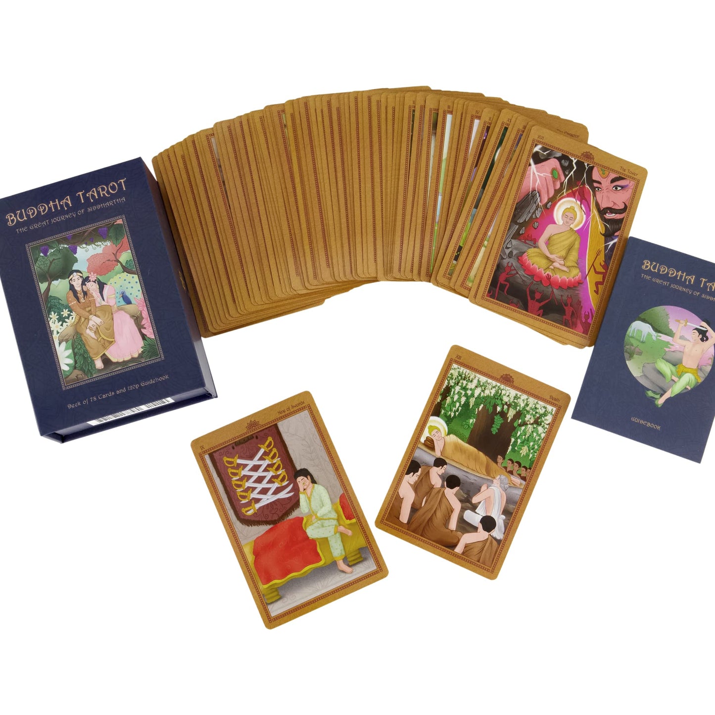Prime Muse Buddha Tarot : The Great Journey Of Siddhartha