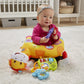 VTech Tummy Time Discovery Pillow - Multicolor, 3.94"x15.75"x27.17", Durable Plastic, Model 80-506800