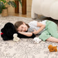 Muiteiur 5 Pcs Dog Stuffed Animal Set  Black Lab Stuffed Animal with Red Tongue  Labrador Puppy Plush Toys  Gift for Birthday Theme Praty