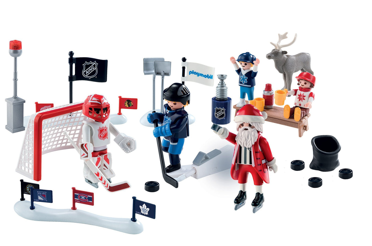 Playmobil NHL Advent Calendar Rivalry On The Pond Building Kit