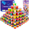 Galaxy Slime Kit 68 Pack, Mini Easter Slime Party Favors For Kids, Slime Bulk Stress Relief Toys For Girls Boys, Soft & Non-Sticky, Goodie Bag Stuffers, Putty Slime Toy For Kids