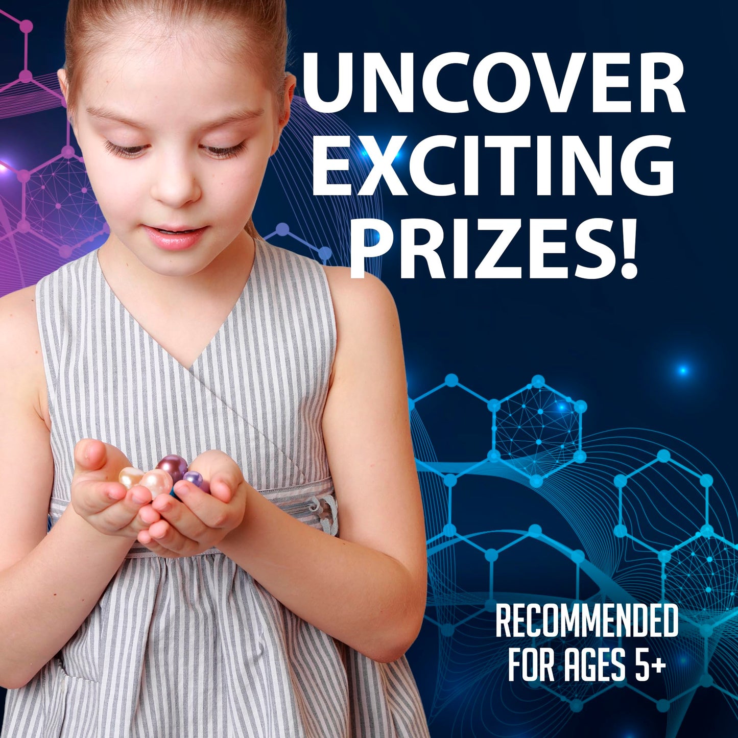 Top Secret Toys Discover-It Dissection Kit For Kids, Real Freshwater Pearl Science Lab Kit To Learn About Oysters, Science Toys