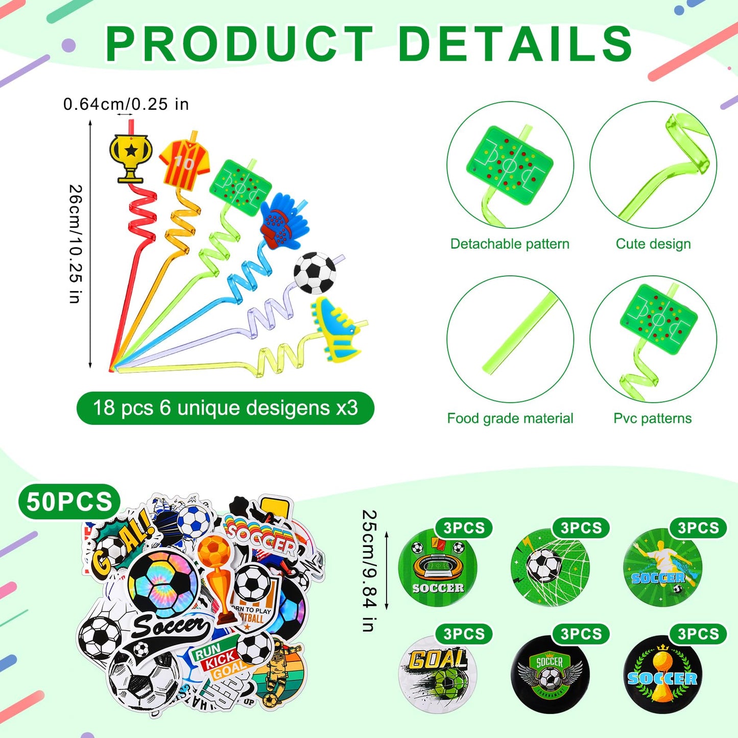 Sadnyy 140 Pcs Baseball Party Favors Birthday Party Decorations Supplies Drawstring Bags with Silicone Bracelets Keychains Straw