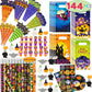 JOYIN 144 Pieces 24 Pack Assorted Halloween Themed Stationery Kids Gift Set Trick Treat Prize Party Favor Toy Including Hallowee