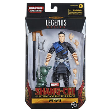 Marvel Hasbro Legends Series Shang-Chi And The Legend Of The Ten Rings 6-Inch Collectible Wenwu Action Figure Toy For Age 4 And Up