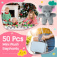 Shappy 50 Pcs Mini Animal Plush Toys Small Stuffed Animals Bulk Cute Tiny Plushies Keychains For Gift Party Carnival Prize(Eleph
