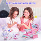 Kids Makeup Kit for Girl 66Pcs Girl Makeup Kits, Kids Washable Makeup Girls Toys Real Girl Makeup Sets for Kid Children Little G
