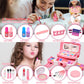 Kids Makeup Kit for Girl - Toys for Girls Washable Make Up for Little Girls,Non Toxic Toddlers Cosmetic Kits,Child Play Makeup T
