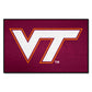 FANMATS NCAA Virginia Tech Hokies Nylon Face Starter Rug , 19x30