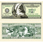 American Art Classics Santa Claus Million Dollar Bill - (Pack Of 25) - Limited Edition Collectible Novelty Dollar Bill - Best Stocking Stuffer Gift