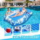 Lanaqua Inflatable Tanning Pool, 2025 Large Tanning Pool Lounger Float For Adults With Removable Head Rest, Sunbathing Tanning P