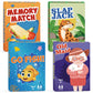 Card Games Go Fish,Old Maid,Slap Jack and Memory Match-4 Decks in 1 Pack,Classic Card Games for Kids Toddlers,Fun Kids Games for Family Party Game Night,Stocking Stuffers Gifts for Boys and Girls -Like New
