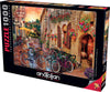 Anatolian Puzzle - Biking In Tuscany, 1000 Piece Jigsaw Puzzle, #1068