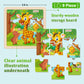 Wooden Puzzles For Toddlers 2-4, 9 Pieces Animal Jigsaw Puzzles For Kids Ages 3-5, Preschool Learning Activities, Learning & Educational Toys, Gifts For Boys, Girls
