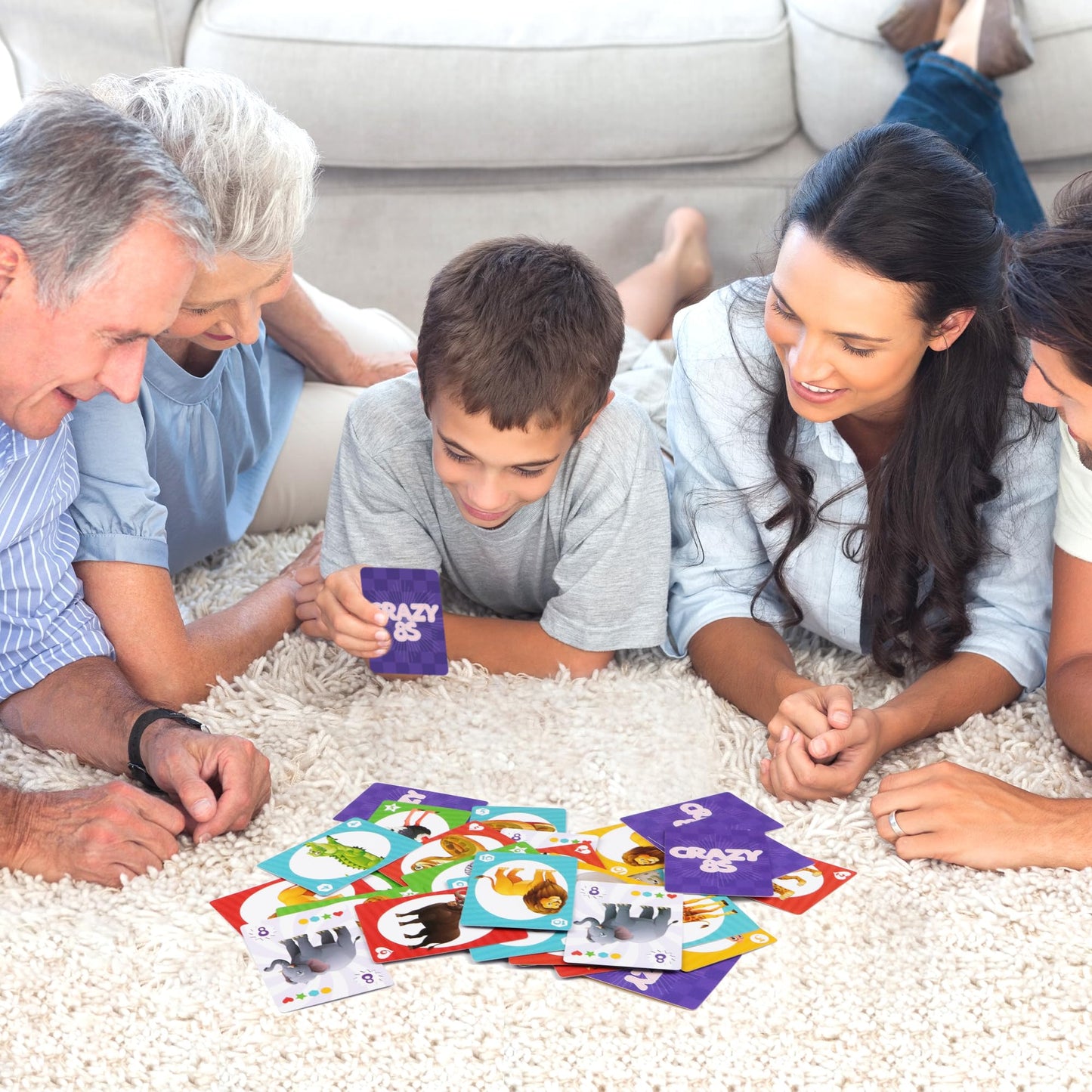 Card Game, Card Games for Kids Ages 4-8, Easy to Learn, Easter Basket Stuffers Gifts Ideal, Fun for Family Game Night Party Trav
