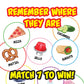 Far Out Toys Mukbang Electronic Food Sound Memory Game, Match Cards To Mukbang Sounds, Gaming Unit, 35 Food Cards, Slurp, Crunch, Belch, & More