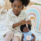 Miniland Clothes For Dolls 15'' Knitted Outfit Dress & Headband - Eco, Made In Spain, Quality, Role Play, Educational