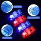 Riakrum 200 Pieces Finger Lights Finger Flashlights LED Lights Flashing Light up Rings Glow Sticks Glow in The Dark Bright for P