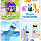 Benresive Reusable Sticker Book For Toddlers 2-4 Years, 3 Sets Travel Stickers For Kids, Waterproof Sticker Books For Toddlers 1-3, Crafts Activities For Todddlers 1-3 2-4 3-5