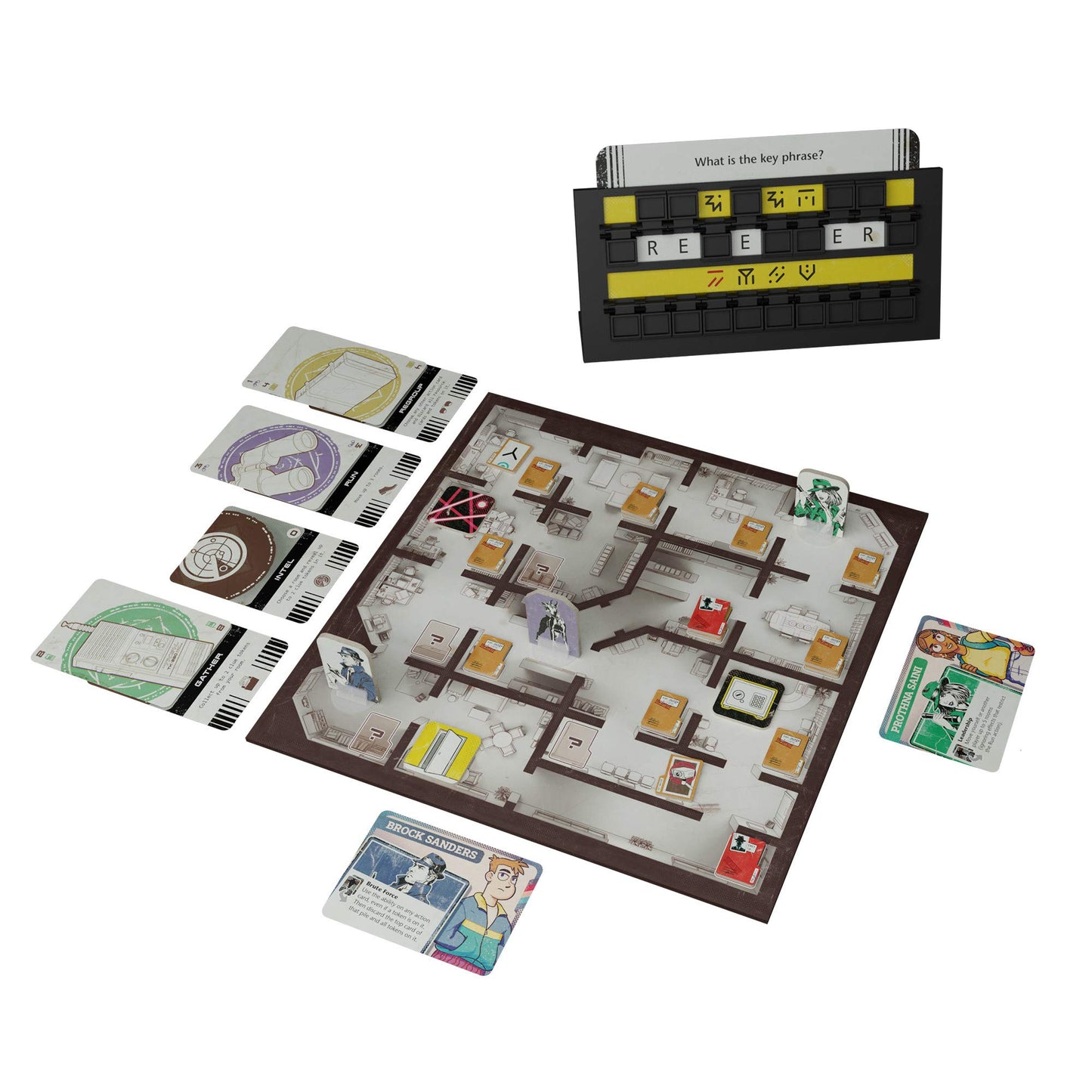 The Initiative Board Game | Strategy/Narrative Puzzle/ Escape Room Game For Adults And Kids | Ages 8 And Up | 1 To 4 Players | A