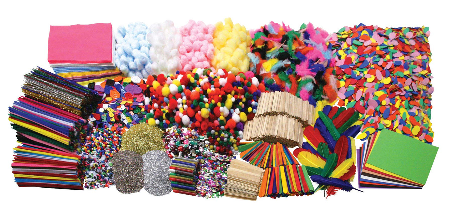 Creativity Street Colossal Box of Crafts Kit