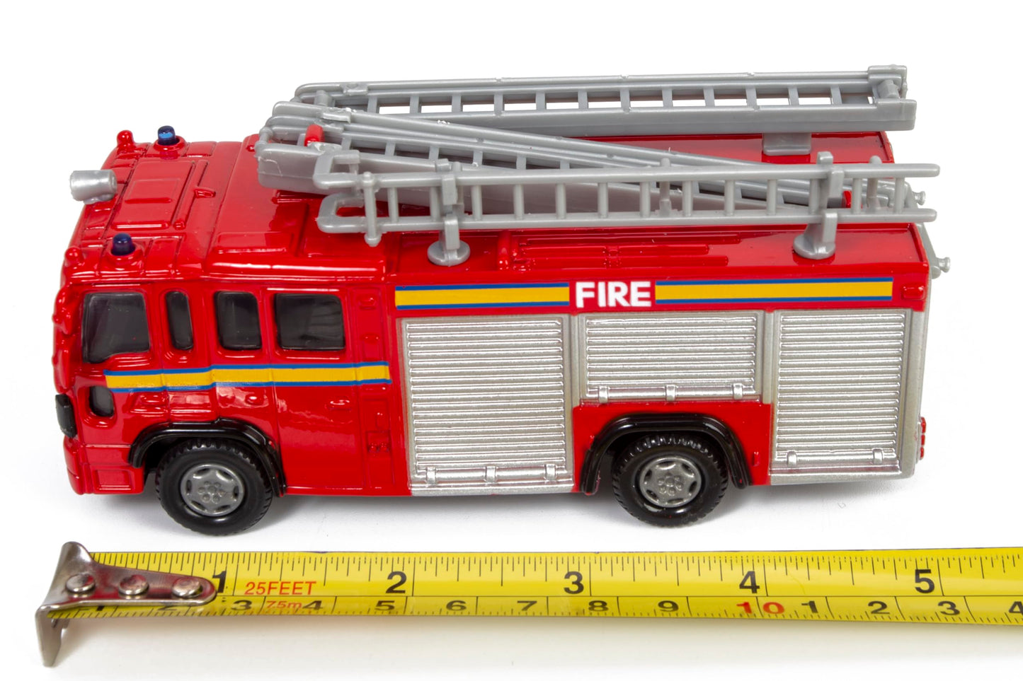 London Fire Truck 5 Inch Diecast Model Toy Car Fire Engine by All Star Toys Motormax 76006