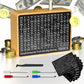 10000 Savings Box Challenge Money With 8 Targets ($500-$10K) Cash Vault Wooden Money Saving Box 10000 Piggy Bank For Kids Adults