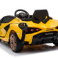 Best Ride On Cars Lamborghini Sian, 12V Battery Powered Ride On Car, Yellow