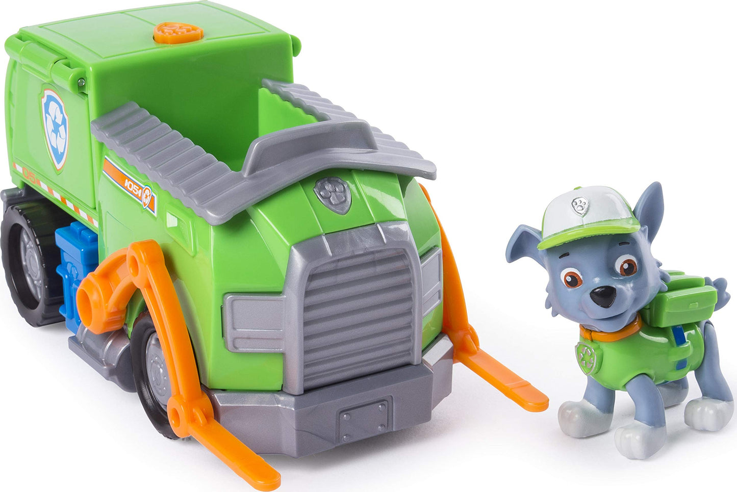 Paw Patrol Rocky’s Transforming Recycle Truck with Tools & Forklift, Multicolor, Model 6053387, for Ages 3 & Up