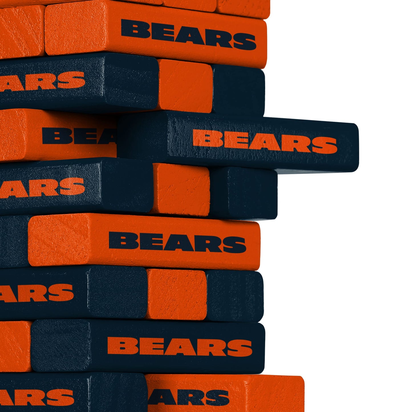 FOCO unisex mature-themed NFL Team Logo Stackable Blocks Game  Team Color  9-208 US