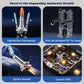 Super Space Shuttle Building Blocks Set 2226 Pieces, Extra Large Size 19.6 Height Spaceplane, Expedition Collectible Shuttlecraf