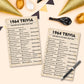 60Th Birthday Party Games, 1964 Trivia Games, Birthday Party Supplies For Adults, Fun 1964S Party Game,Pack Of 30 Cards