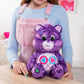 Care Bears 14'' Medium Plush Denim Bear - Share Bear - Purple Plushie For Ages 4+ - Stuffed Animal, Super Soft And Cuddly - Good