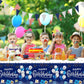Duaiai Happy Birthday Decorations, 3 Pcs Navy Blue And Silver Birthday Tablecloth For Boys Girls Men Women, Plastic Disposable Rectangle Table Cover For Birthday Party Supplies- 54' X 108'