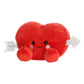 Aurora Adorable Palm Pals Paolo Cupid Heart Stuffed Animal - Pocket-Sized Play - Collectable Fun - Red 5 Inches