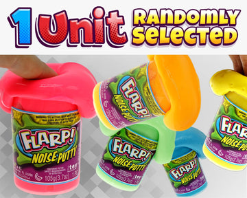 Ja-Ru Scented Flarp Noise Putty (1 Slime Pack) Mochi Squishy Toys Non Sticky Slime For Kids. Fart Noise Maker. Sensory Stress Toy. Mini Slime Party Favors. 10041-1P