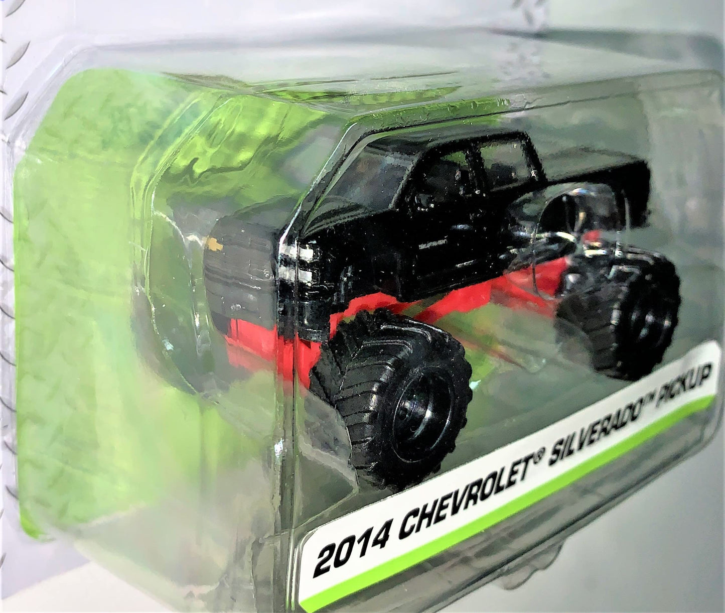 Jada Just Trucks2014 Chevy Silverado Pickup, [Black] Wave 17 1:64 Scale