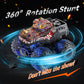 AUUGUU Remote Control Monster Truck, 2.4GHz All Terrain, Light Spray, 5.7" Crocodile, Plastic, RC-Truck-EY, Kids Toy 3+