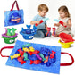 tinyhugs Montessori Toys for 1 Year Old, Cloth Fishing Game Toddler Toys with Stacking Cups, Learning Toys for 1 2 3 Year Old Bo
