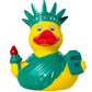 Artisan Owl New York City Souvenir 4'' Yellow Rubber Duck (Statue Of Liberty Rubber Duck)