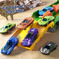 Vanvimen Toddler Car Truck Toys Gifts For 3 4 5 Years Old Boys, Dinosaur Transport Truck Cars Tracks Toys With 12 Pcs Die-Cast C