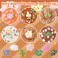 6 Packs Gradient Brown Slime Kit - Cloud Slime, Butter Slime & Clear Slime, Crunchy Slime For Kids With Various Slime Add-Ins, Non Stick Slime Party Favors For Girls & Boys, 360Ml Kids Slime (Garden)