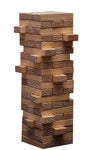 Shy Shy LetS Touch The Sky Wooden Building Block Game Tumbling Tower Timber Tower Balancing Game Construction 60 Piece Blocks