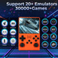 ?30000 In 1? Retro Handheld Game Console, 3.5 Inch Ips Screen, More Than 20 Emulator, 256G Tf Card (Orange)