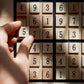 We Games Wooden Sudoku Puzzle Board Game With Number & Thinking Tiles - 11 In