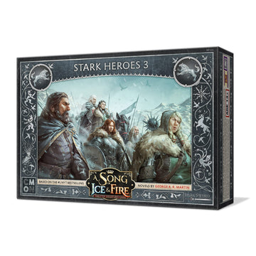 Cmon A Song Of Ice And Fire Tabletop Miniatures Game Stark Heroes Iii Box Set - Expand Your Forces With Iconic Stark Heroes! Str