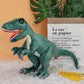 Wilomis Dinosaur Stuffed Animal, 17'' T Rex Dinosaur Plush, Green Dino Stuffed Animal, Tyrannosaurus Rex Dino Plush, Dinosaur To